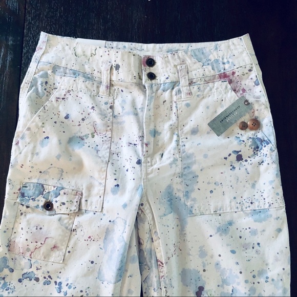Anthropologie Wanderer Watercolor Cargo Pants - Picture 11 of 16